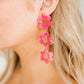 Zoey Statement Earrings - Azalea Pink - LINNY CO WholesaleAcetate