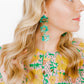 Zoey Statement Earrings - Bahama Mama - LINNY CO WholesaleAcetate