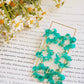 Zoey Statement Earrings - Bahama Mama - LINNY CO WholesaleAcetate