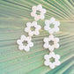 Zoey Statement Earrings - Milky Way - LINNY CO WholesaleAcetate