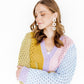 Zoey Statement Earrings - Milky Way - LINNY CO WholesaleAcetate